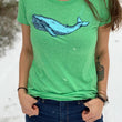 Load image into Gallery viewer, Slow Loris- Women's Whale Tee- 8332