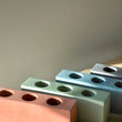 Load image into Gallery viewer, Concrete 3 tube propagation station- Linda Makess