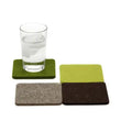 Load image into Gallery viewer, Bierfilzl Merino Wool Felt Square Coaster 4 Pack- Graf Lantz
