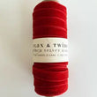 Load image into Gallery viewer, Flax &amp; Twine 3/8" Velvet Ribbon 10 yards
