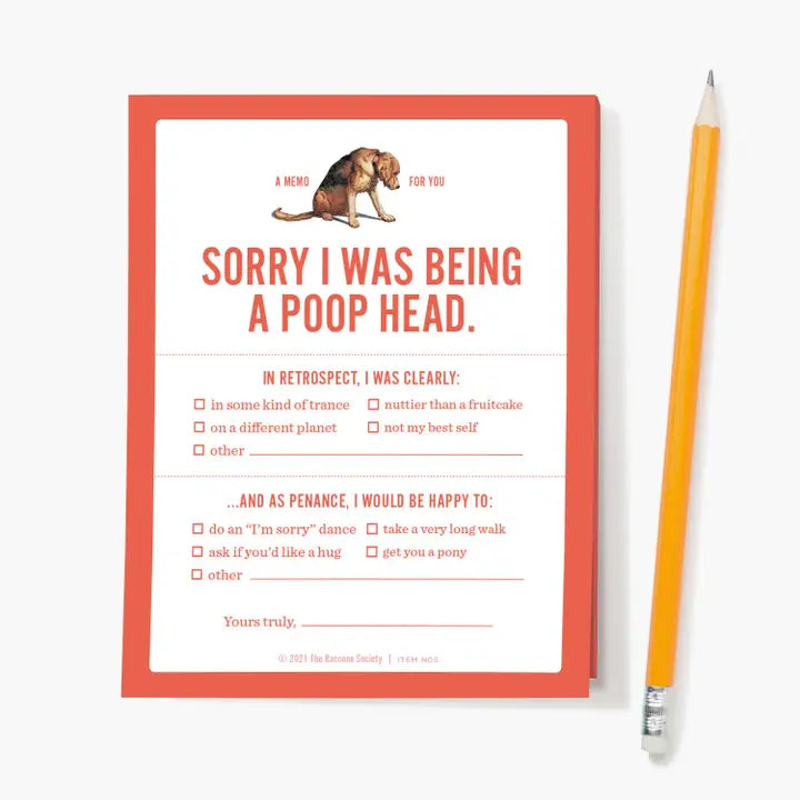 Raccoon Society- List pad