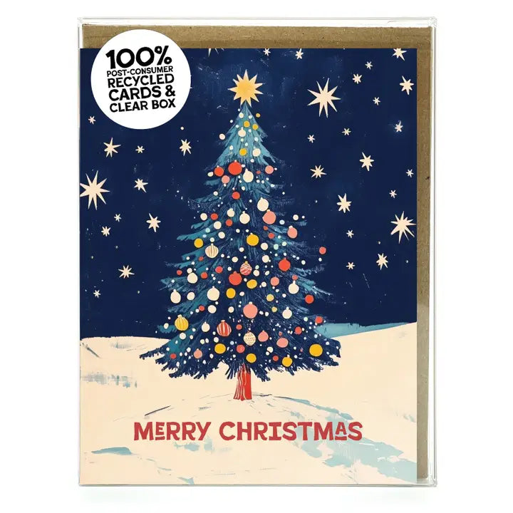 Scarecrow & Nut Tree- Boxed Holiday Cards