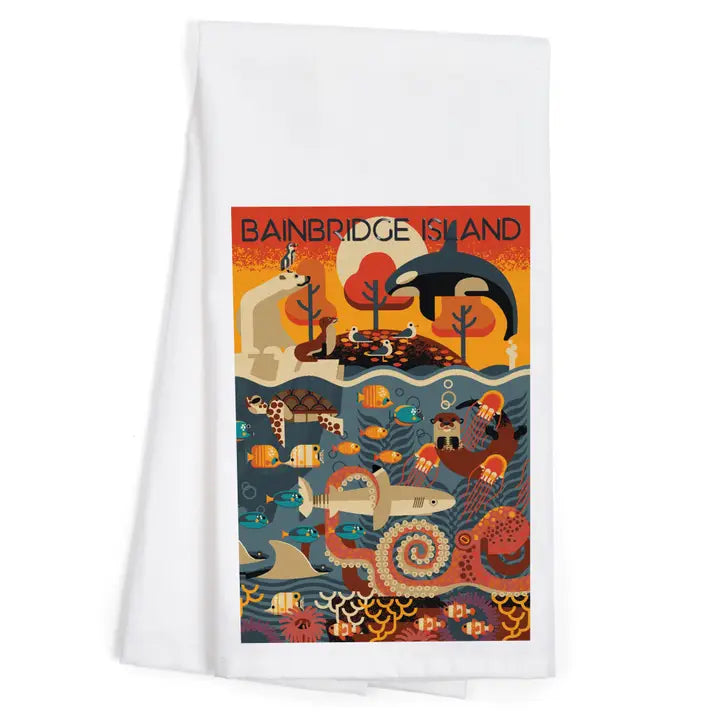 Lantern Press Kitchen Tea Towel
