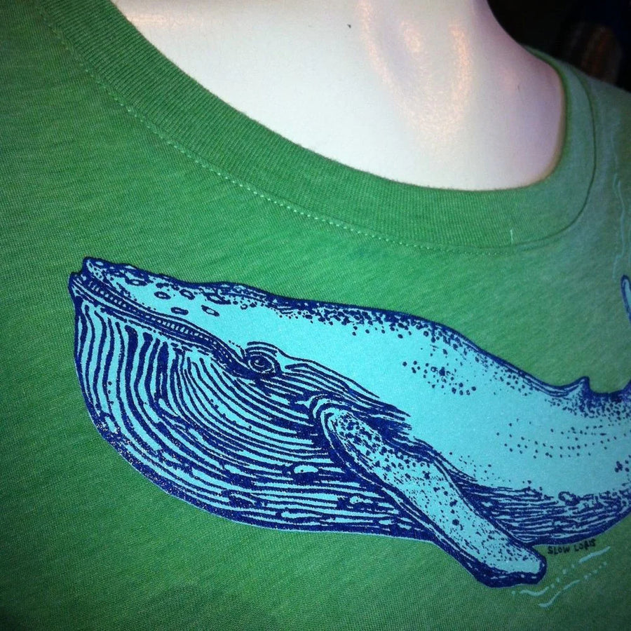 Slow Loris- Women's Whale Tee- 8332