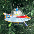 Load image into Gallery viewer, Tin Can Tiger Recycled Ornaments
