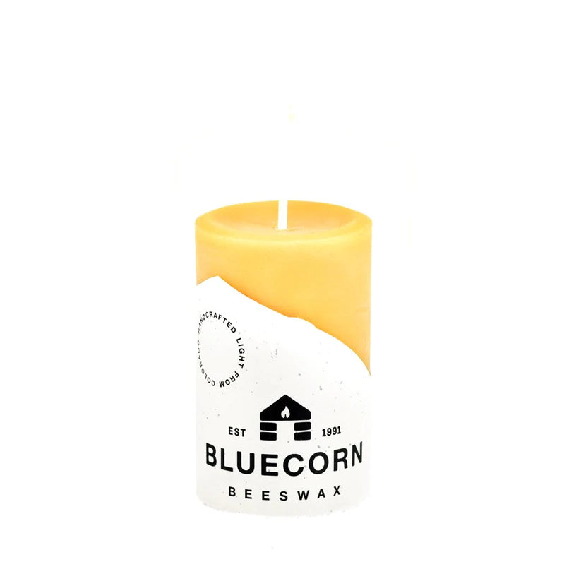Blue Corn Bees Wax candles